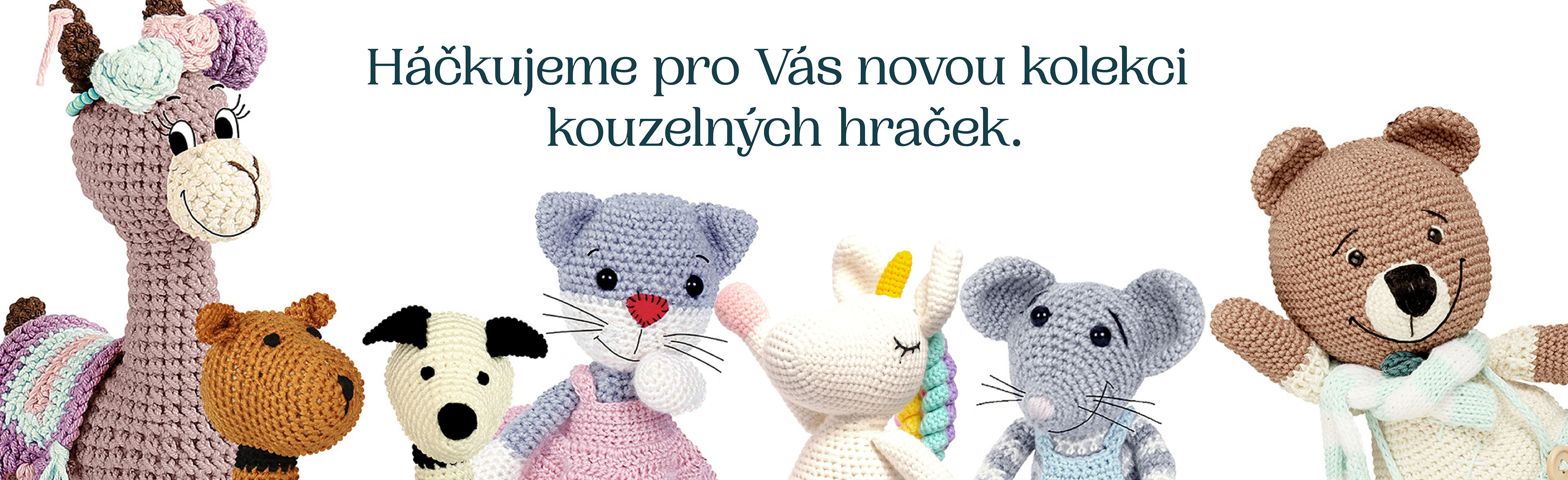 Háčkované hračky